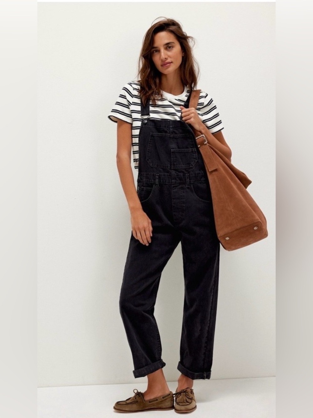 Free People We The Free Ziggy Denim Overalls, size M